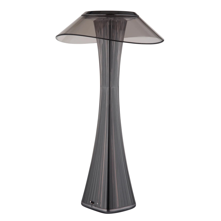 Globo - LED Ljusreglerad uppladdningsbar bordslampa LED/2,5W/3,7V 1200mAh 2700K/4500K/6500K svart