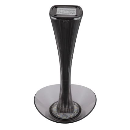 Globo - LED Ljusreglerad uppladdningsbar bordslampa LED/2,5W/3,7V 1200mAh 2700K/4500K/6500K svart