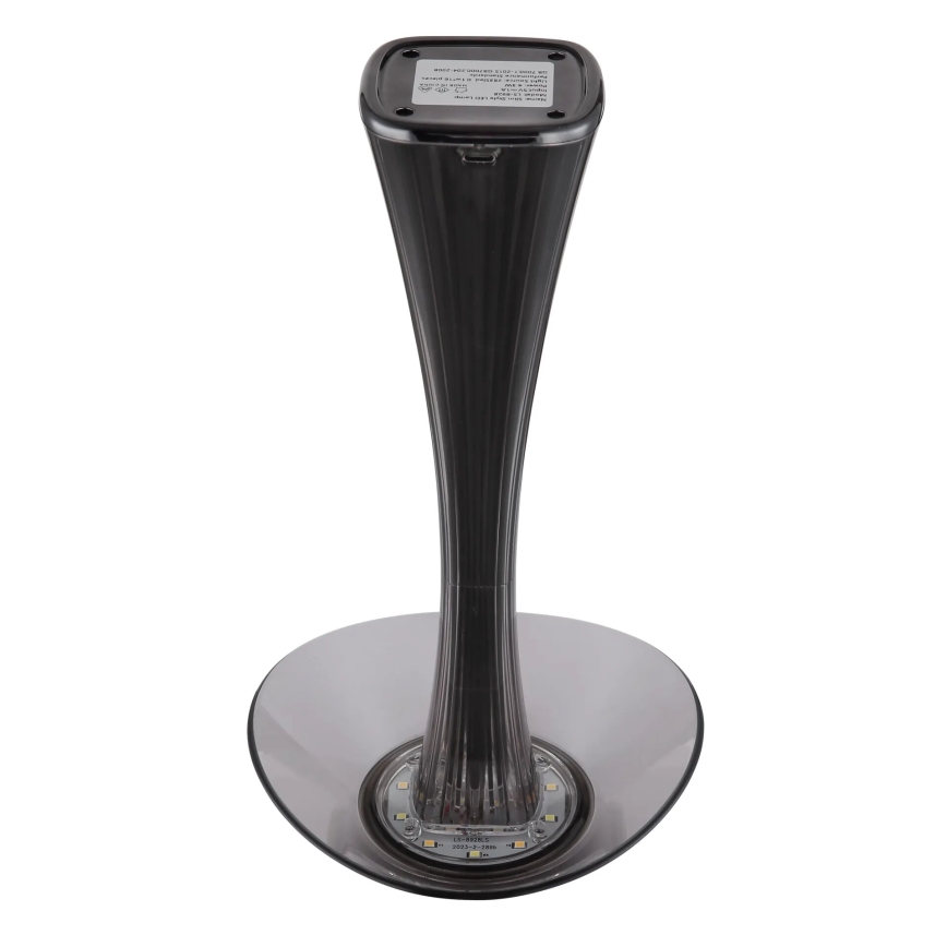 Globo - LED Ljusreglerad uppladdningsbar bordslampa LED/2,5W/3,7V 1200mAh 2700K/4500K/6500K svart