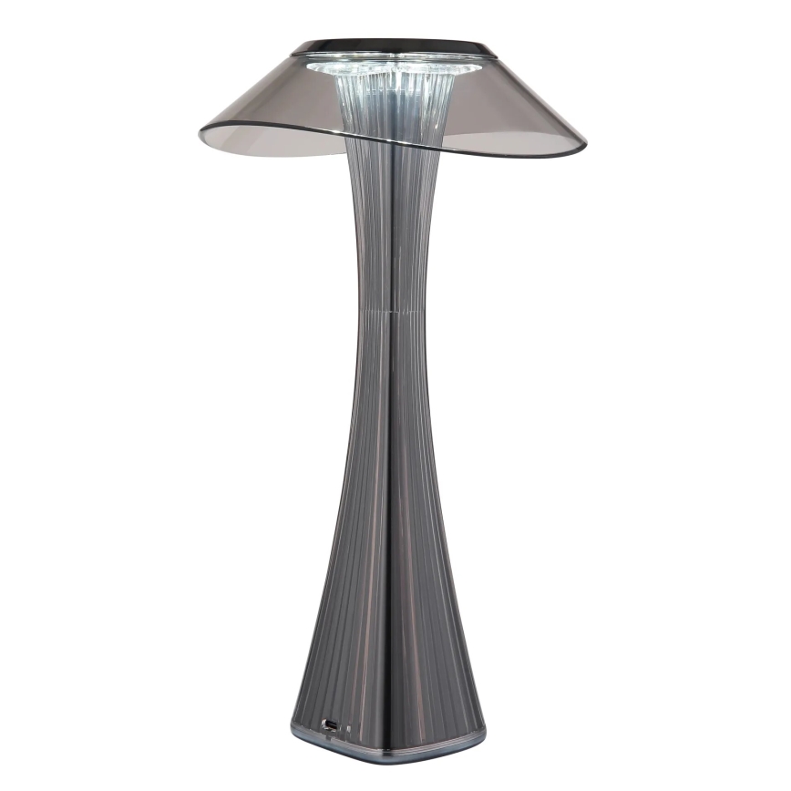 Globo - LED Ljusreglerad uppladdningsbar bordslampa LED/2,5W/3,7V 1200mAh 2700K/4500K/6500K svart