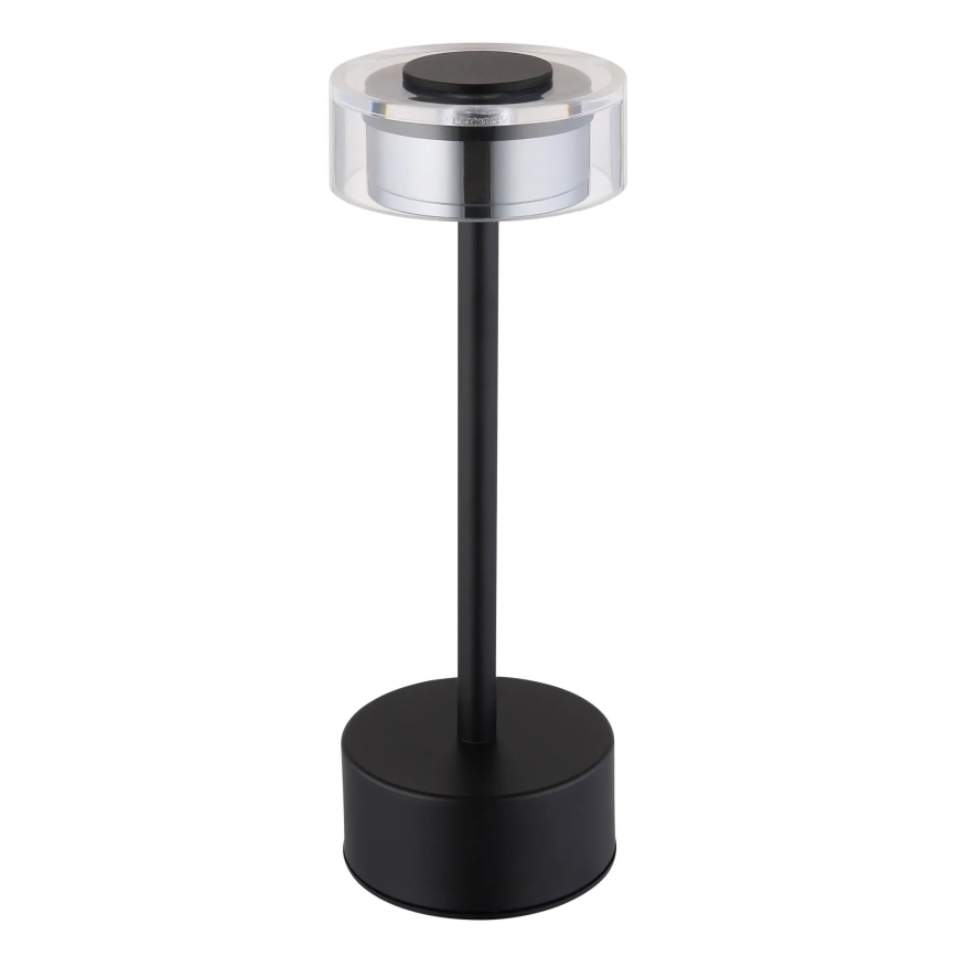Globo - LED Dimbar uppladdningsbar touch bordslampa LED/2,5W/3,7V 2700/4000/6500K 1800mAh svart