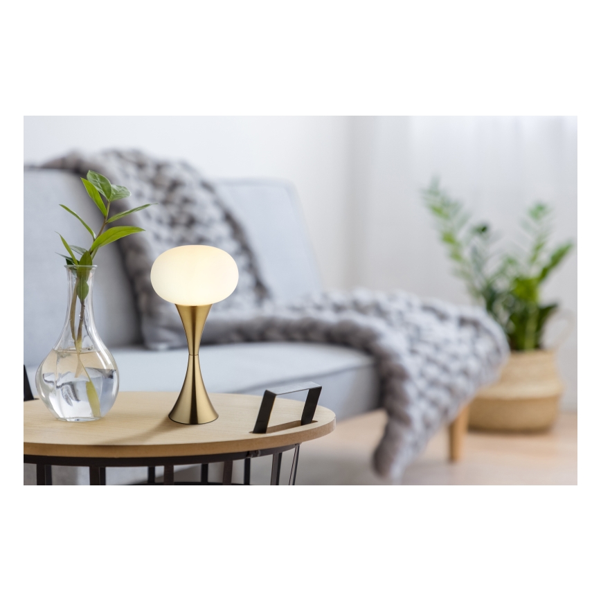 Globo - Bordslampa 1xE14/25W/230V mässing