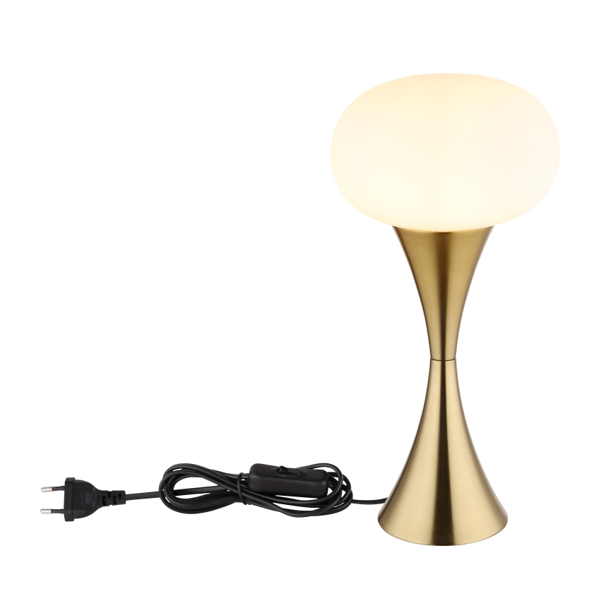 Globo - Bordslampa 1xE14/25W/230V mässing