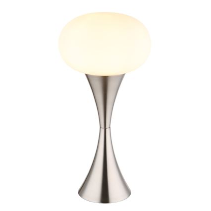Globo - Bordslampa 1xE14/25W/230V matt krom