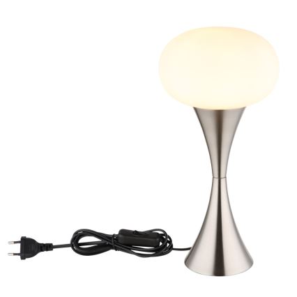 Globo - Bordslampa 1xE14/25W/230V matt krom