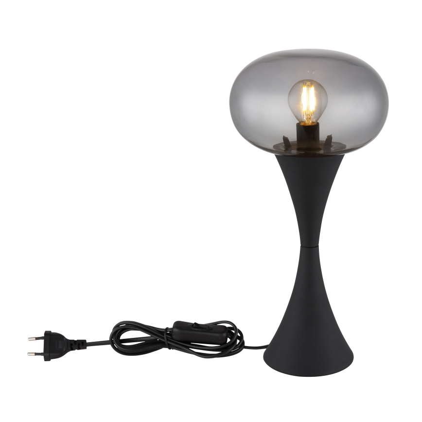 Globo - Bordslampa 1xE14/25W/230V svart