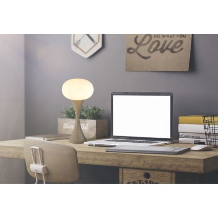 Globo - Bordslampa 1xE14/25W/230V beige