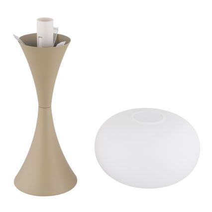 Globo - Bordslampa 1xE14/25W/230V beige