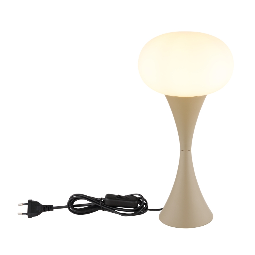 Globo - Bordslampa 1xE14/25W/230V beige