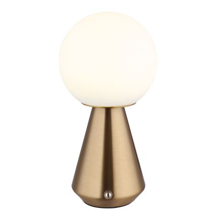 Globo - LED dimbar utomhusbordslampa med touch LED/1,5W/5V 3000/4500/6500K 1800 mAh IP41 kopparfärgad
