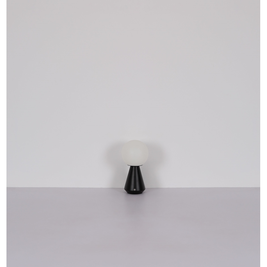 Globo - LED dimbar utomhusbordslampa med touch LED/1,5W/5V 3000/4500/6500K 1800 mAh IP41 svart