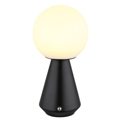 Globo - LED dimbar utomhusbordslampa med touch LED/1,5W/5V 3000/4500/6500K 1800 mAh IP41 svart