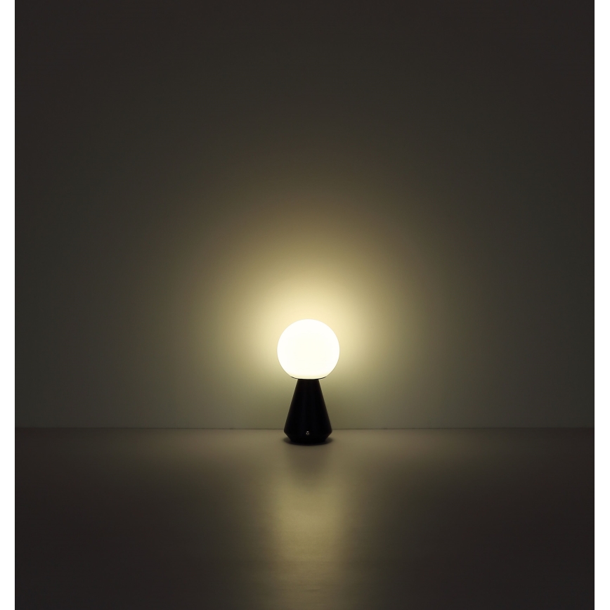 Globo - LED dimbar utomhusbordslampa med touch LED/1,5W/5V 3000/4500/6500K 1800 mAh IP41 vit