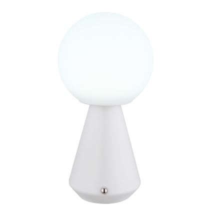 Globo - LED dimbar utomhusbordslampa med touch LED/1,5W/5V 3000/4500/6500K 1800 mAh IP41 vit