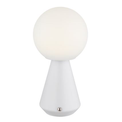 Globo - LED dimbar utomhusbordslampa med touch LED/1,5W/5V 3000/4500/6500K 1800 mAh IP41 vit