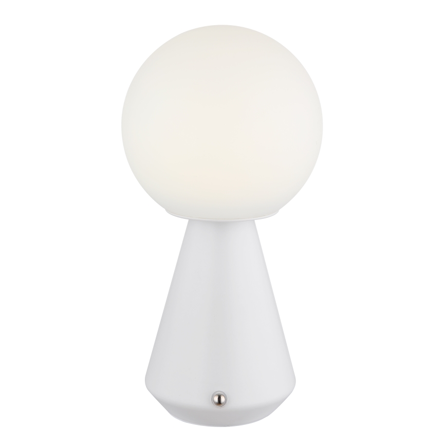 Globo - LED dimbar utomhusbordslampa med touch LED/1,5W/5V 3000/4500/6500K 1800 mAh IP41 vit