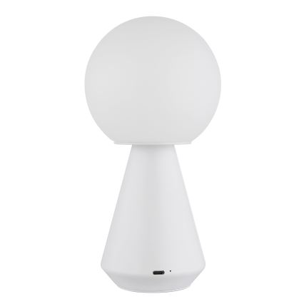 Globo - LED dimbar utomhusbordslampa med touch LED/1,5W/5V 3000/4500/6500K 1800 mAh IP41 vit