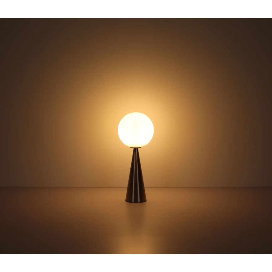 Globo - Bordslampa 1xE27/40W/230V matt krom