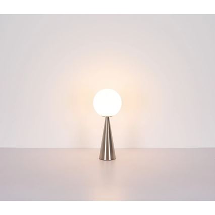 Globo - Bordslampa 1xE27/40W/230V matt krom