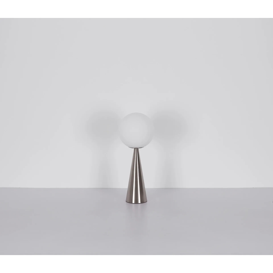 Globo - Bordslampa 1xE27/40W/230V matt krom