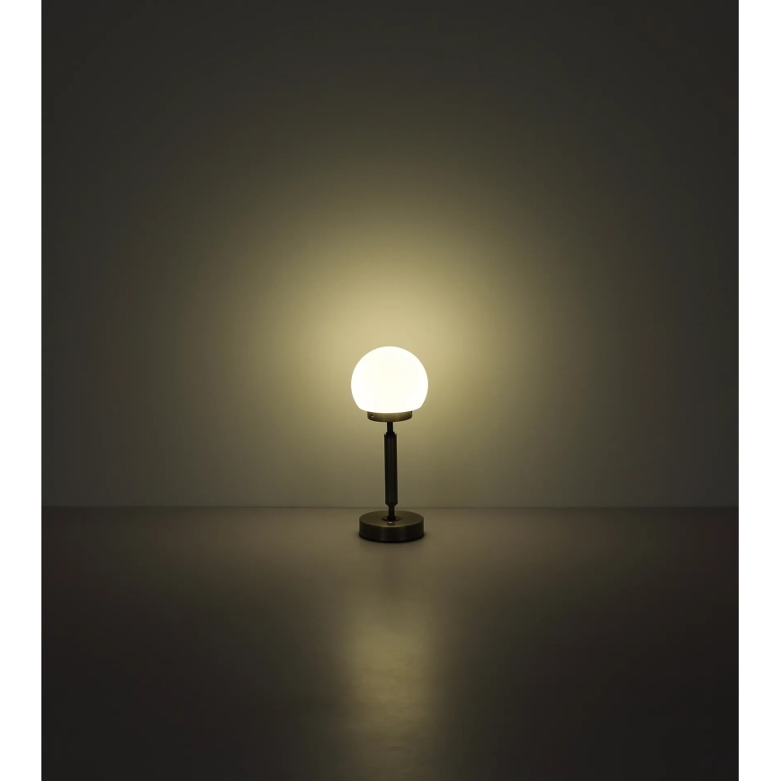 Globo - LED Dimbar uppladdningsbar touch bordslampa LED/2,5W/5V 1800mAh 2700/4000/6500K svart