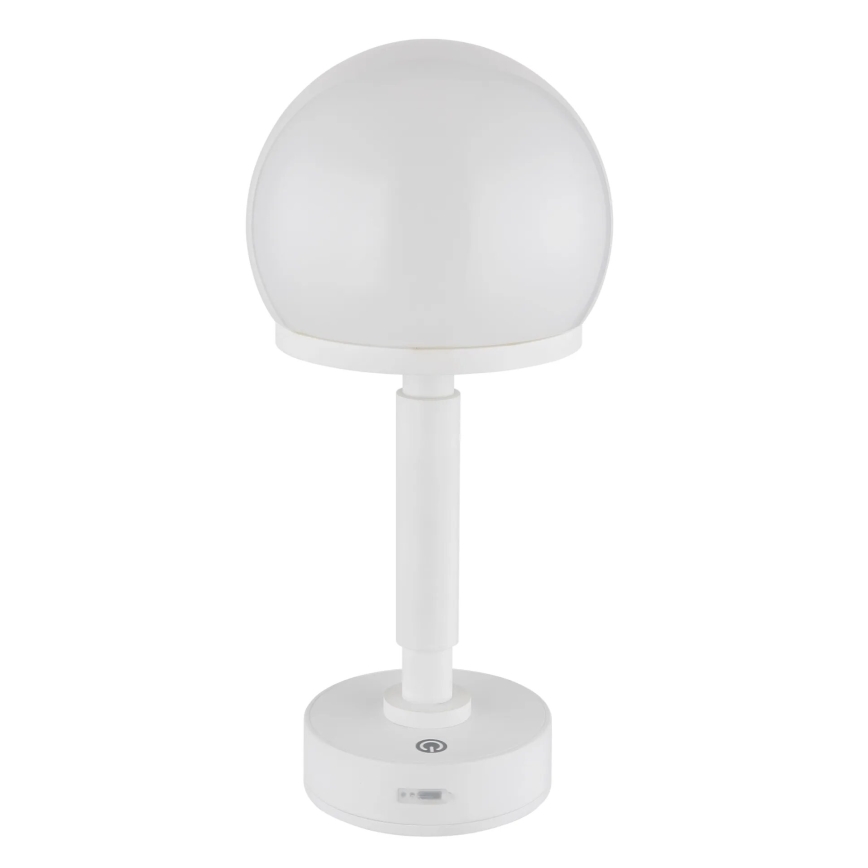 Globo - LED Dimbar uppladdningsbar touch bordslampa LED/2,5W/5V 1800mAh 2800K vit