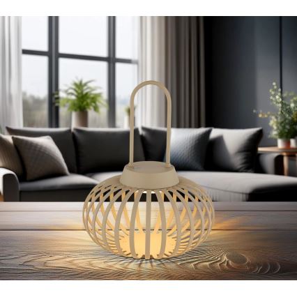 Globo - Uppladdningsbar, dimbar, beröringsstyrd bordslampa LED/1W/3,7V 1500 mAh
