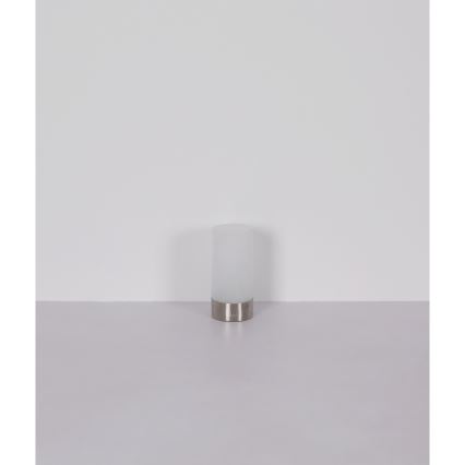 Globo - LED RGBW Dimbart touch-utomhusbordslampa LED/1,8W/5V 1500 mAh IP44 matt krom