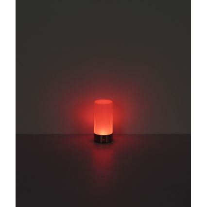 Globo - LED RGBW dimbar utomhusbordslampa med touch LED/1,8W/5V 1500 mAh svart