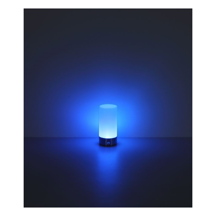 Globo - LED RGBW dimbar utomhusbordslampa med touch LED/1,8W/5V 1500 mAh svart