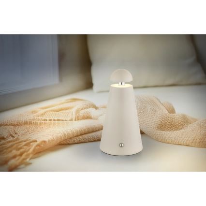 Globo - Dimbar beröringsstyrd uppladdningsbar bordslampa LED/1,2W/5V 1200 mAh