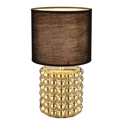 Globo - Bordslampa 1xE14/40W/230V svart/guld