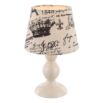 Globo 21692 - Bordslampa METALIC 1xE14/40W/230V