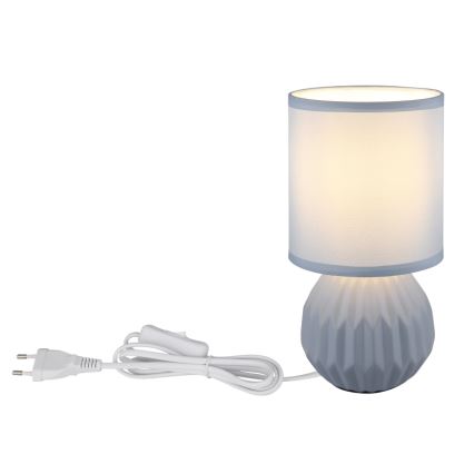 Globo - Bordslampa 1xE14/40W/230V blå