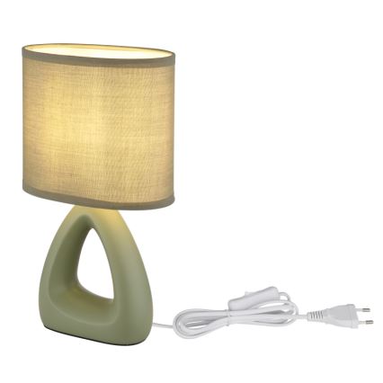 Globo - Bordslampa 1xE14/40W/230V grön