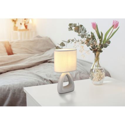 Globo - Bordslampa 1xE14/40W/230V grå