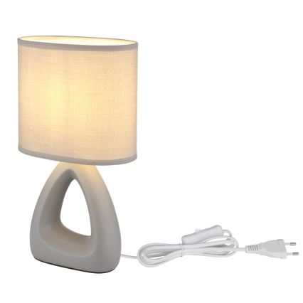Globo - Bordslampa 1xE14/40W/230V grå