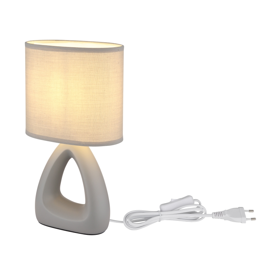 Globo - Bordslampa 1xE14/40W/230V grå