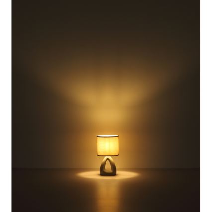 Globo - Bordslampa 1xE14/40W/230V grå