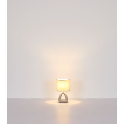 Globo - Bordslampa 1xE14/40W/230V grå