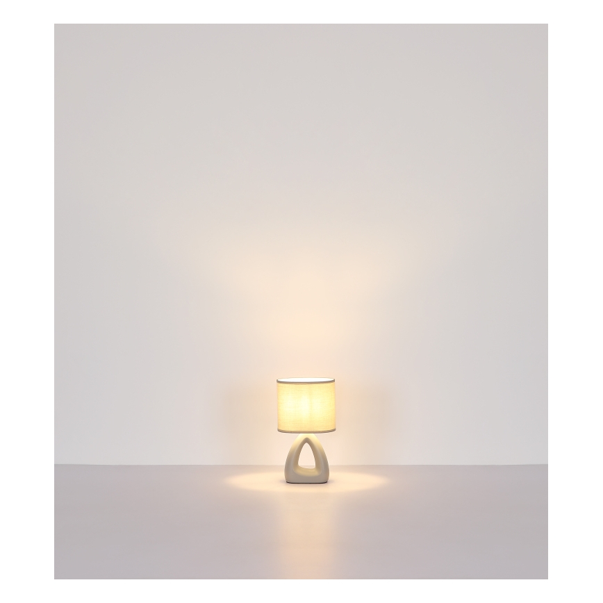 Globo - Bordslampa 1xE14/40W/230V grå
