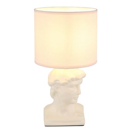 Globo - Bordslampa 1xE14/40W/230V grädde