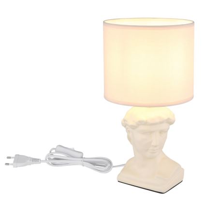 Globo - Bordslampa 1xE14/40W/230V grädde