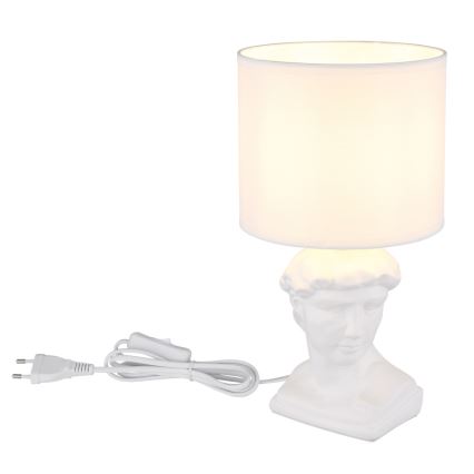 Globo - Bordslampa 1xE14/40W/230V vit
