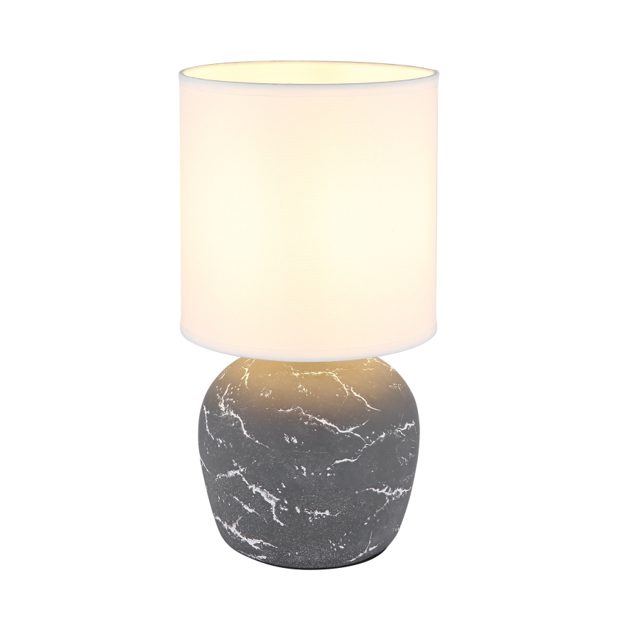 Globo - Bordslampa 1xE14/40W/230V grå