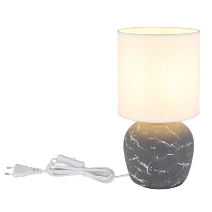 Globo - Bordslampa 1xE14/40W/230V grå