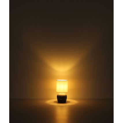 Globo - Bordslampa 1xE14/40W/230V grå