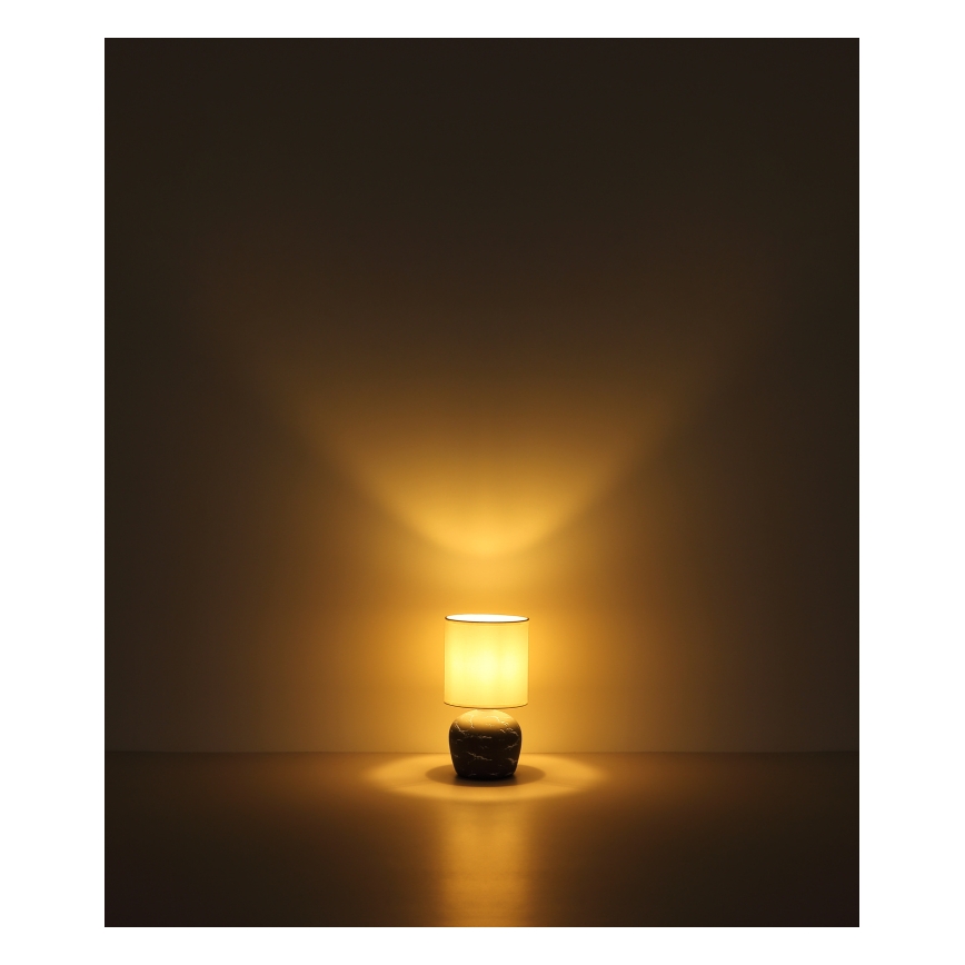 Globo - Bordslampa 1xE14/40W/230V grå