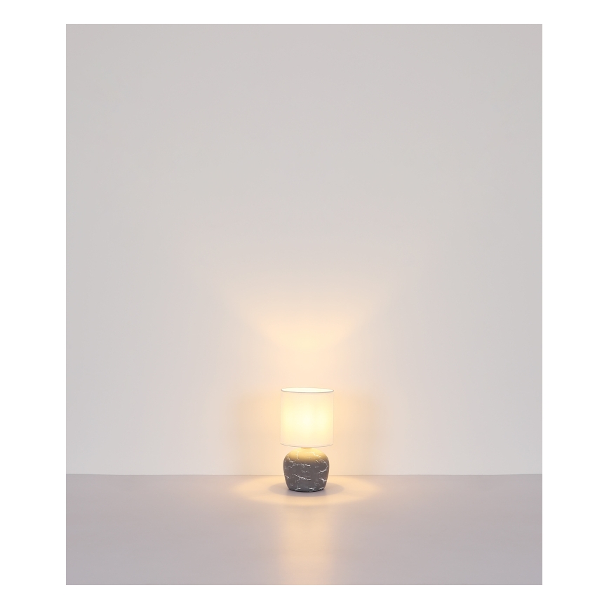 Globo - Bordslampa 1xE14/40W/230V grå