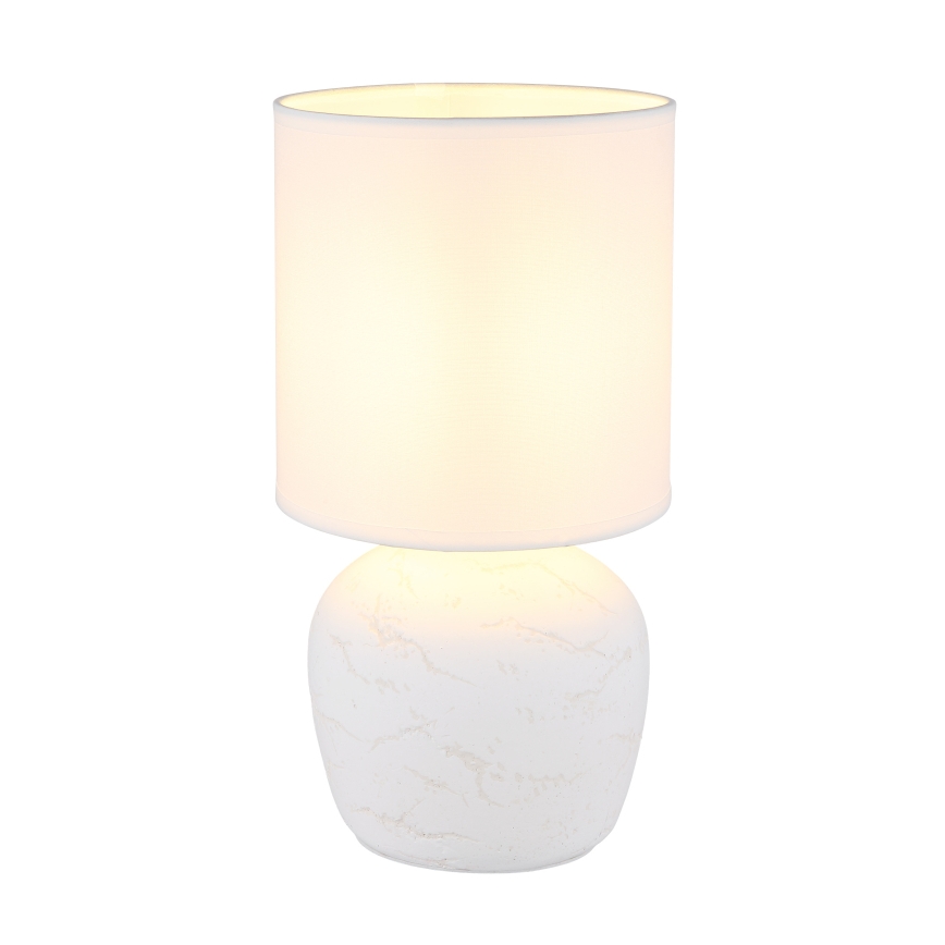 Globo - Bordslampa 1xE14/40W/230V vit